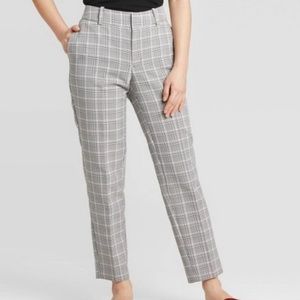 A New Day Stretch Plaid Work Slacks Sz 8